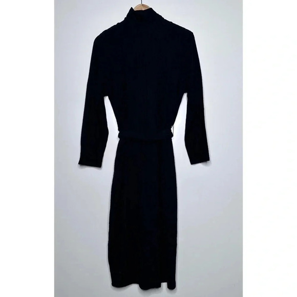 Torrid NWT Black Super Soft Plush Mini Bodycon Dress Size 1 - Picture 10 of 13